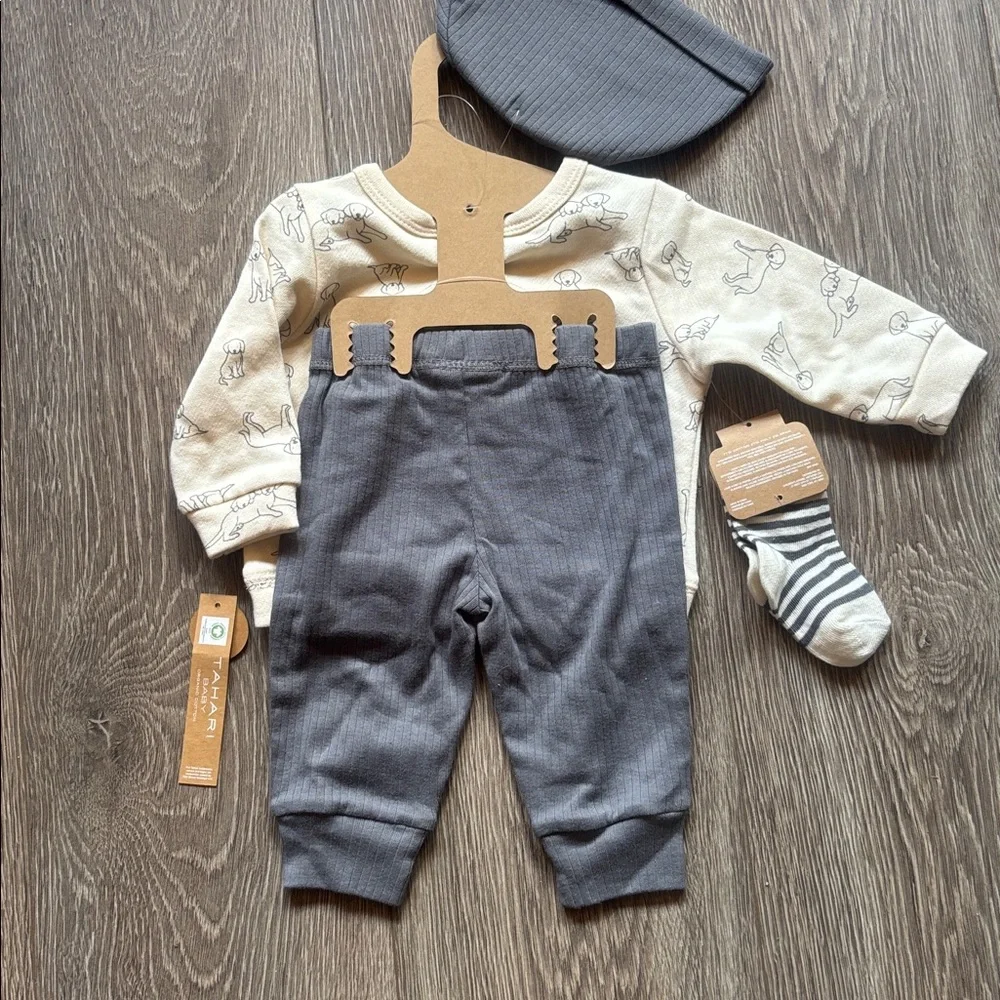 Tahari baby organic set 3/6 months - Picture 4 of 6